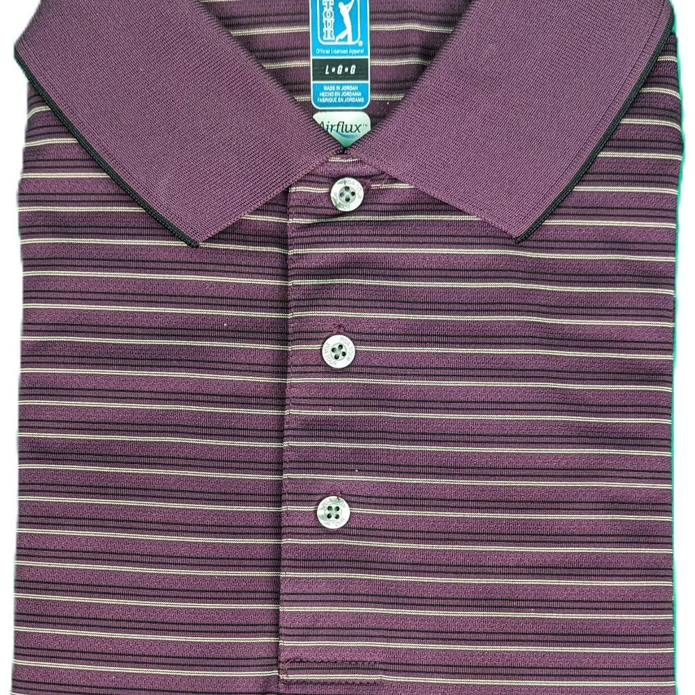 PGA Tour Official Licensed Apparel Polo Golf Shirt